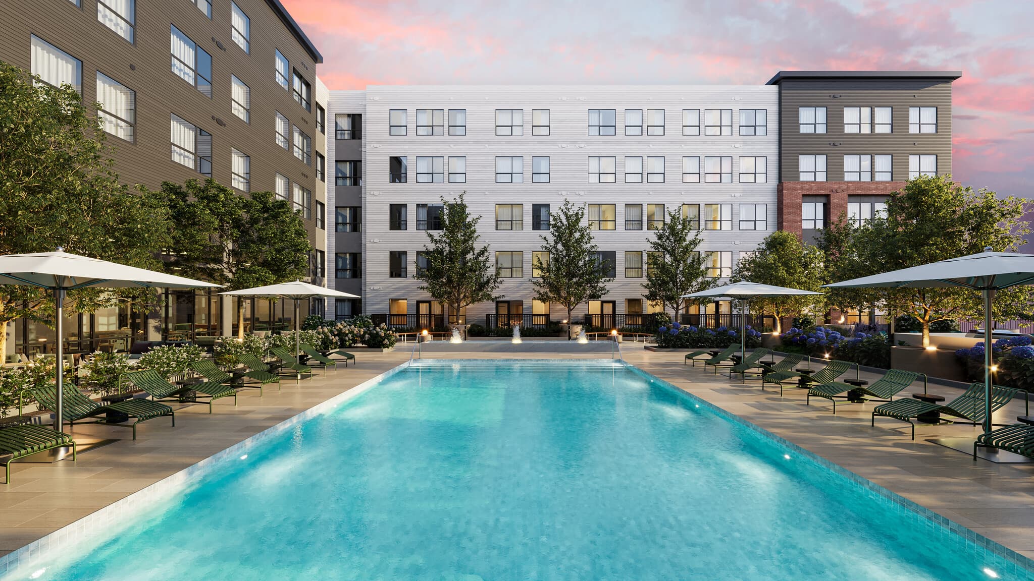 Elegant 2BR - 2BA Oasis with Pool & Gym photo 1