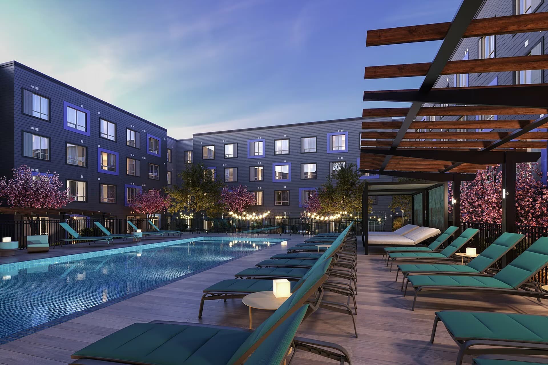 Sterling 1BR at Everett | Pool & Gym photo 1