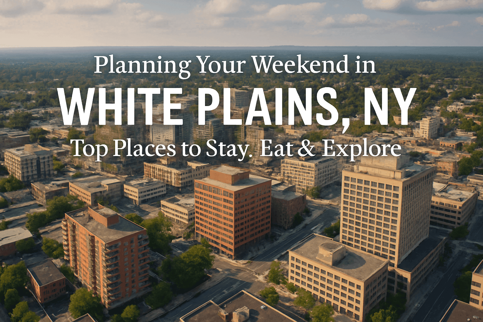 Planning Your Weekend in White Plains, NY from Hyatus